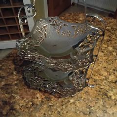 Silver Plated Cake - Sandwich Stand.