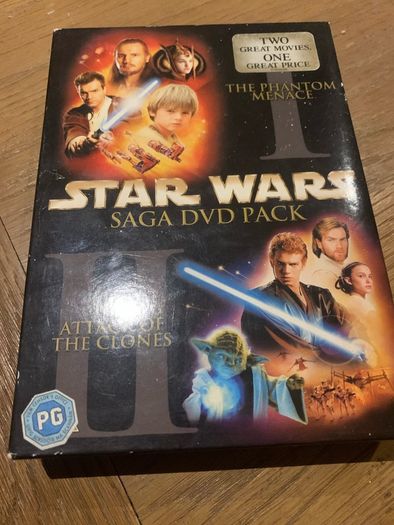 Star Wars: Saga DVD Pack (The Phantom Menace / Attack of the Clones)