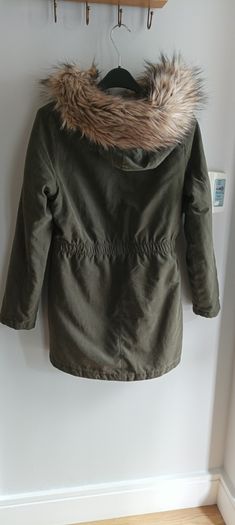 New Look Parka girl hooded jacket Age 10-11