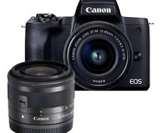 Canon M50 Camera and Lens