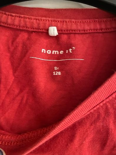 Messi t shirt red Name It brand 8 y