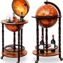 Vintage Globe Bar Cabinet Whisky Wine Storage Image 8