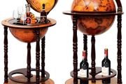 Vintage Globe Bar Cabinet Whisky Wine Storage