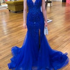 Royal Blue Danis Closet Debs Dress