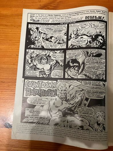 Comic: 'The Mighty World Of Marvel' no. 285 / 1978