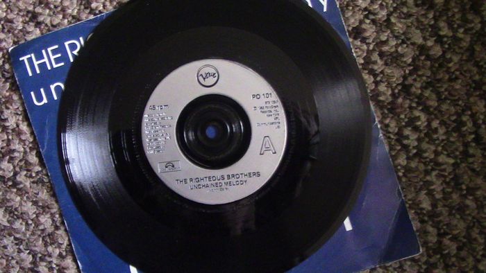 The Righteous Brothers - Unchained Melody / You're My Soul and Inspiration 7 " Single