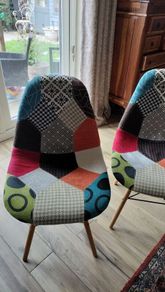 patchwork chairs
