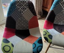patchwork chairs