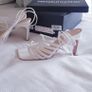 PLT White Lace Up Sandal - Size 3 Image 7