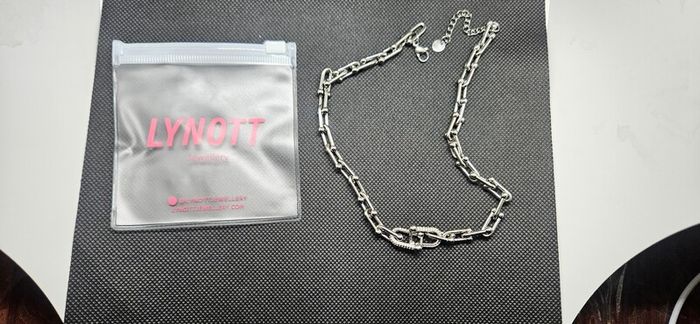Lynott Statement Link Diamante Necklace