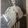 Unique Item. Vintage Secret Heart of Jesus Rare Religious Print Image 5