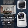 Smart Indoor Security Camera with One-touch Call Function, Image 4
