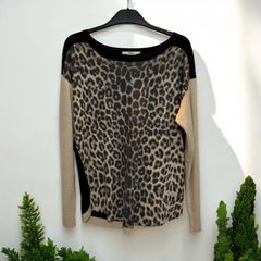 Oasis animal print Jumper. Size XS