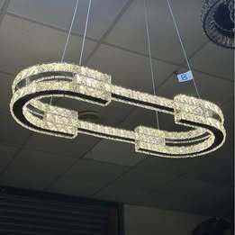 Led Crystal Chandelier Stainless Steel.