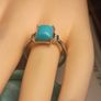 Natural Turquoise Dress Ring(Bargain Price) Image 2