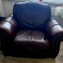 2 Leather Arm Chairs for Sale Image 3
