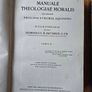 Manuale Theologiae Moralis. By Dom. M. Prummer O. Pr. First Edition Hardback In Good Condition.  See Photos For Same. Image 8