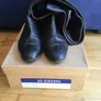 Vintage Long LEATHER Boots     /   Over-The-Knee Leather Flats Image 5