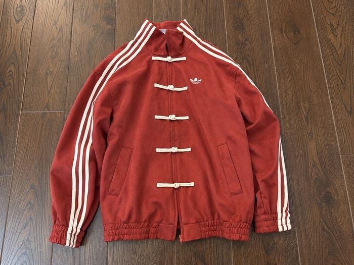 Brand new Adidas Originals ChineseStyle Faux Suede Jacket  Men  XL