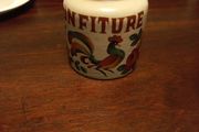 LML Confiture Earthenware Pottery Jar Vintage