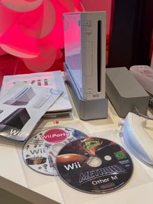 Nintendo Wii White Console Bundle - MotionPlus, Sealed Sports Pack & Games