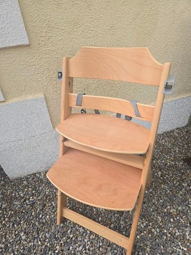 Babylo Wooden Highchair - tripp trapp dupe