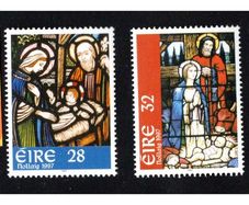 1997 Ireland Christmas Commemorative Stamps Mint Never Hinged (MNH)