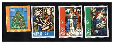 1997 Ireland Christmas Commemorative Stamps Mint Never Hinged (MNH)