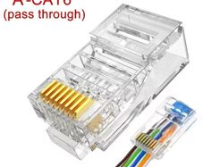 Cat6 RJ45 Pass Through