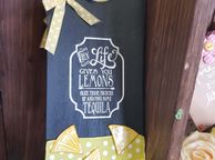 main image for ad Handmade Door Hanger Sign - Life &amp; Lemons