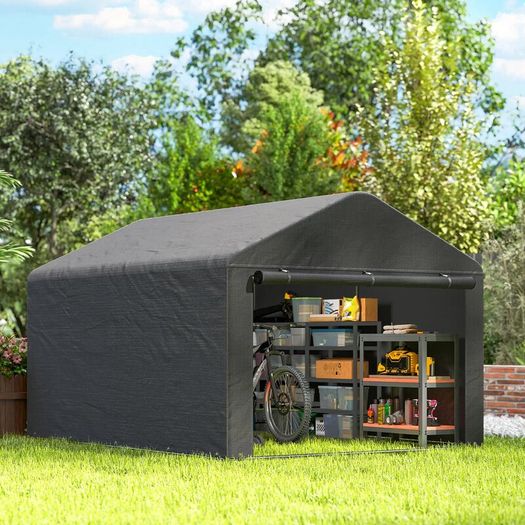 Large Garden shed waterproof storage tent 200 x 238 x 183 cm