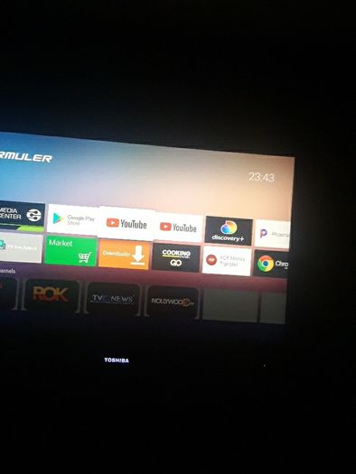 Toshiba High Definition television. HOMI. Like new.