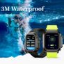 Waterproof Case Shell for Apple Watch 42mm model (Series 4 / 5 / 6 ) Red Black / Lime Green Black Integrated Wristband Sport Bracelet Image 5