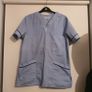 blue scrub top Image 2