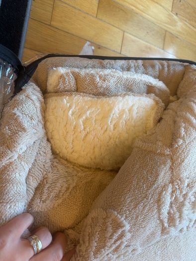 fur blanket