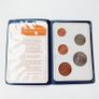 Britain's first decimal coins set in a blue wallet Image 2