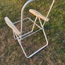 vintage reclining sun chair Image 4