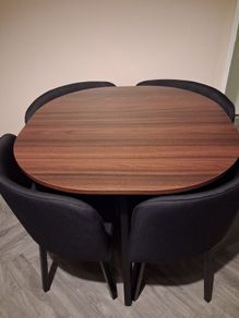 Table and 4 chairs