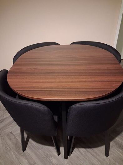 Table and 4 chairs