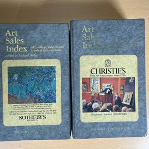 2x 1987-88 Art Sales Index Books | Edited by Richard Hislop | Rare Reference Set