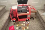 Our Generation dolls food truck