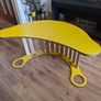 Wooden Montessori 4 in 1 Set Rocker, Slide, Climber & Table (Yellow) Image 4