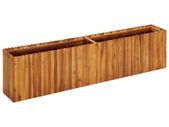 Garden Raised Bed 200x30x50 cm Solid Acacia Wood