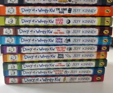 Diary of a Wimpy Kid books (10)