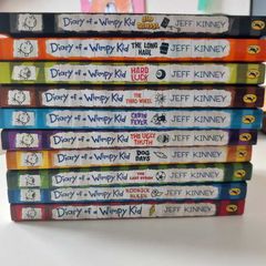Diary of a Wimpy Kid books (10)