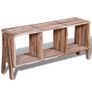 TV Cabinet with 3 Shelves Stackable Reclaimed Teak Image 5