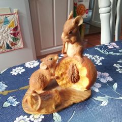 Aynsley Two Mice Master Craft  Figurine