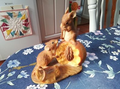 Aynsley Two Mice Master Craft  Figurine