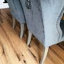 Grey wing back chairs Image 9
