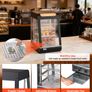 3 Tier Commercial Food Warmer Display, 800W Food Display Warmer with LED Light, Top Storage and Adjustable Shelves Image 6